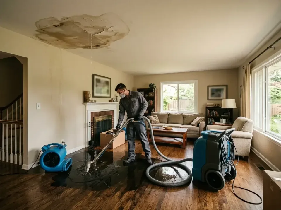 attic-pipe-burst-ceiling-drip-008 — frequently asked questions, Water Damage Restoration & Carpet Care in Bolindale, OH